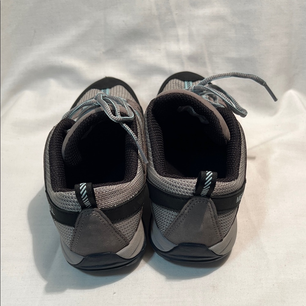 Merrell Gray, Black & Blue Trail Shoes - Picture 2 of 11